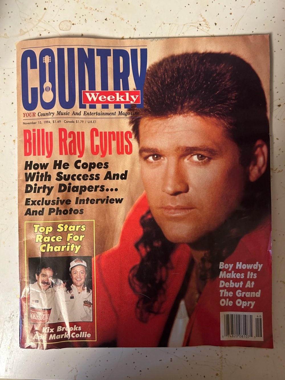Country Weekly - Billy Ray Cyrus 11.15.94